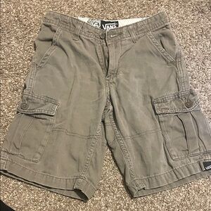 Vans Gray Cargo Shorts for boys